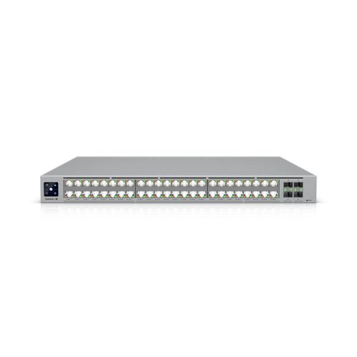 UniFi Enterprise Campus 48S PoE – 48 Cổng PoE+++ 90W, Uplink 100G, Stacking, Nguồn Kép
