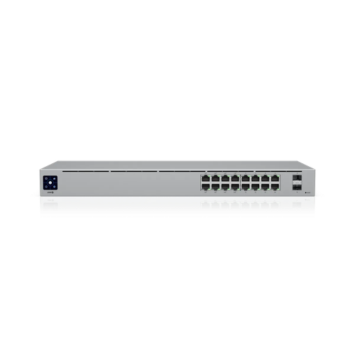 UniFi Switch 16 PoE – Switch 16 Cổng Gigabit, 8 Cổng PoE+, Quản Lý Cloud