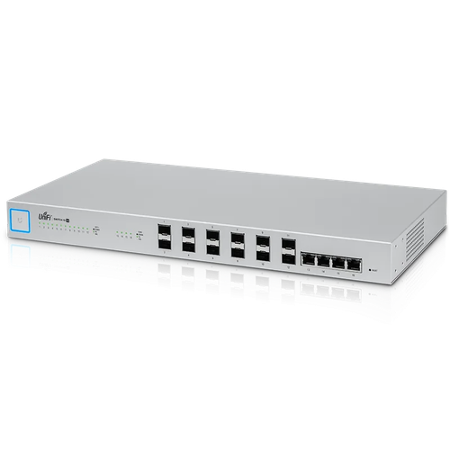 UniFi Switch 16 XG – Switch Aggregation 12 Cổng SFP+ và 4 Cổng 10GbE