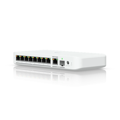 UniFi Flex 2.5G PoE – Switch 8 Cổng 2.5GbE PoE++, Uplink 10G, Nhỏ Gọn