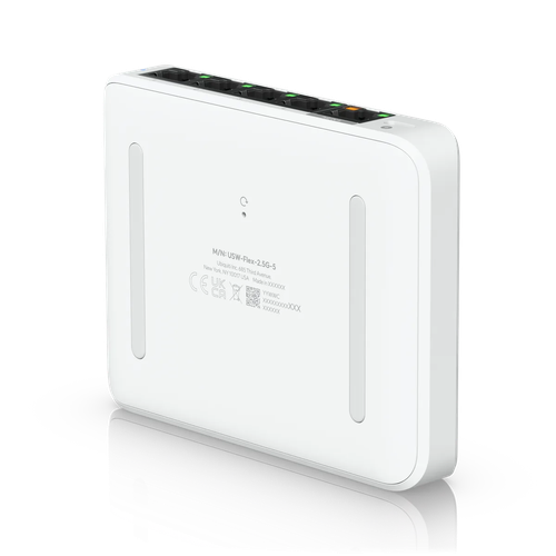 UniFi Flex Mini 2.5G – Switch 5 Cổng 2.5GbE Quản Lý, Nguồn USB-C Hoặc PoE