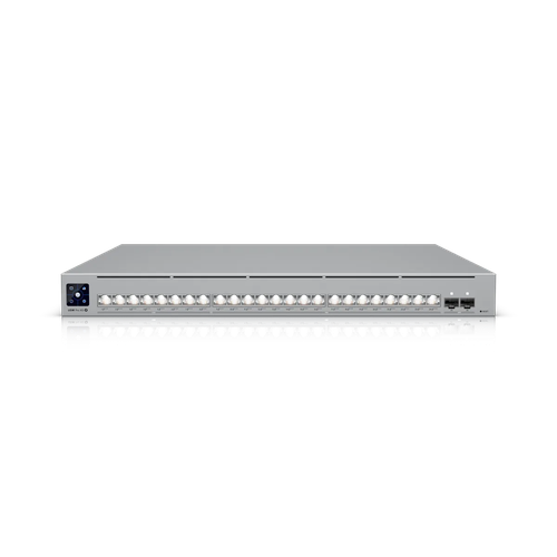 UniFi Switch Pro XG 24 PoE – 16 Cổng 10GbE, 8 Cổng 2.5GbE PoE+++, 2 SFP28 25G