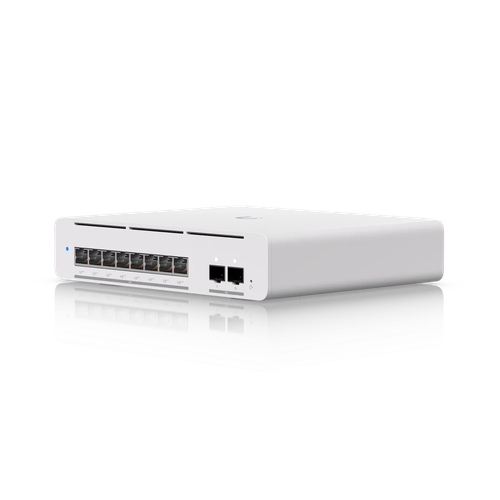 UniFi Switch Pro XG 8 PoE – 8 Cổng 10GbE PoE++, 2 SFP+, Layer 3 Nhỏ Gọn