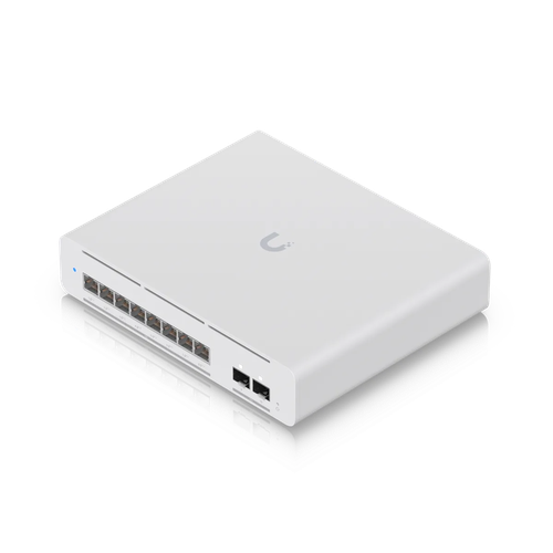UniFi Switch Pro XG 8 PoE – 8 Cổng 10GbE PoE++, 2 SFP+, Layer 3 Nhỏ Gọn
