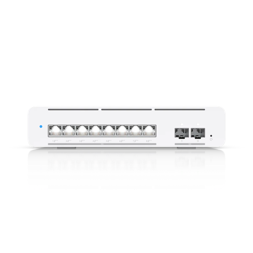 UniFi Switch Pro XG 8 PoE – 8 Cổng 10GbE PoE++, 2 SFP+, Layer 3 Nhỏ Gọn