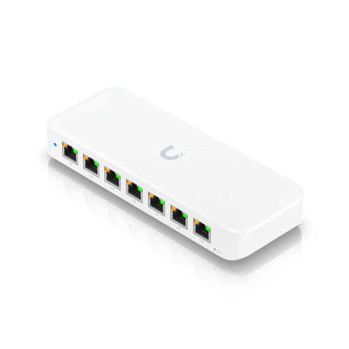 UniFi Switch Ultra 210W – Switch 8 Cổng Gigabit, 7 Cổng PoE+, Ngân Sách PoE 202W