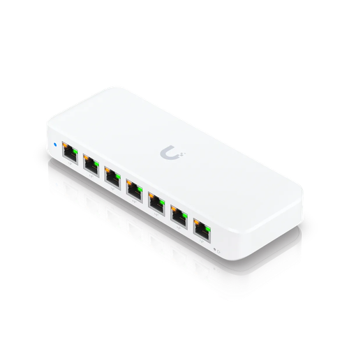 UniFi Switch Ultra 60W – Switch 8 Cổng Gigabit, 7 Cổng PoE+, Ngân Sách PoE 52W