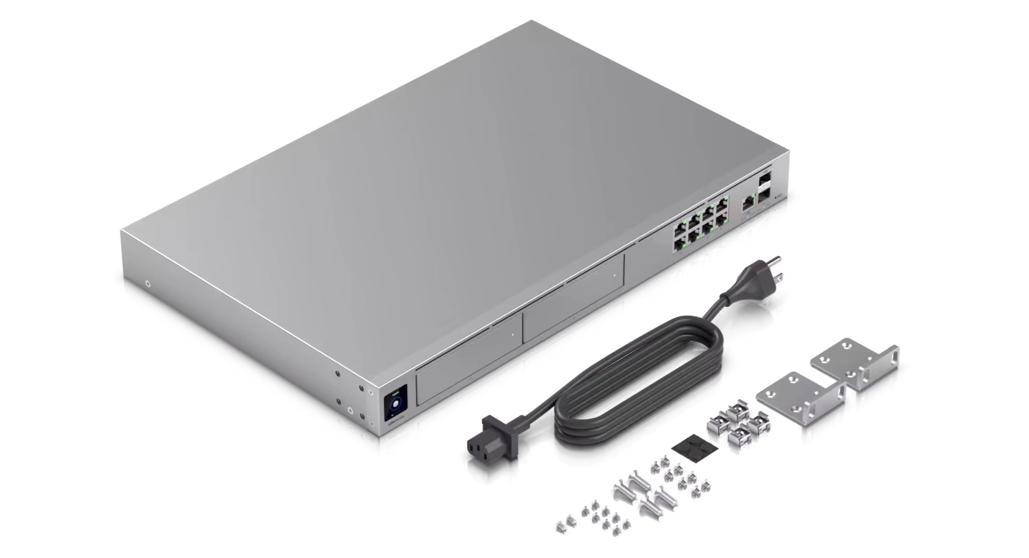 UDM Pro Max và phụ kiện đi kèm trong hộp UDM Pro Max và phụ kiện đi kèm trong hộp