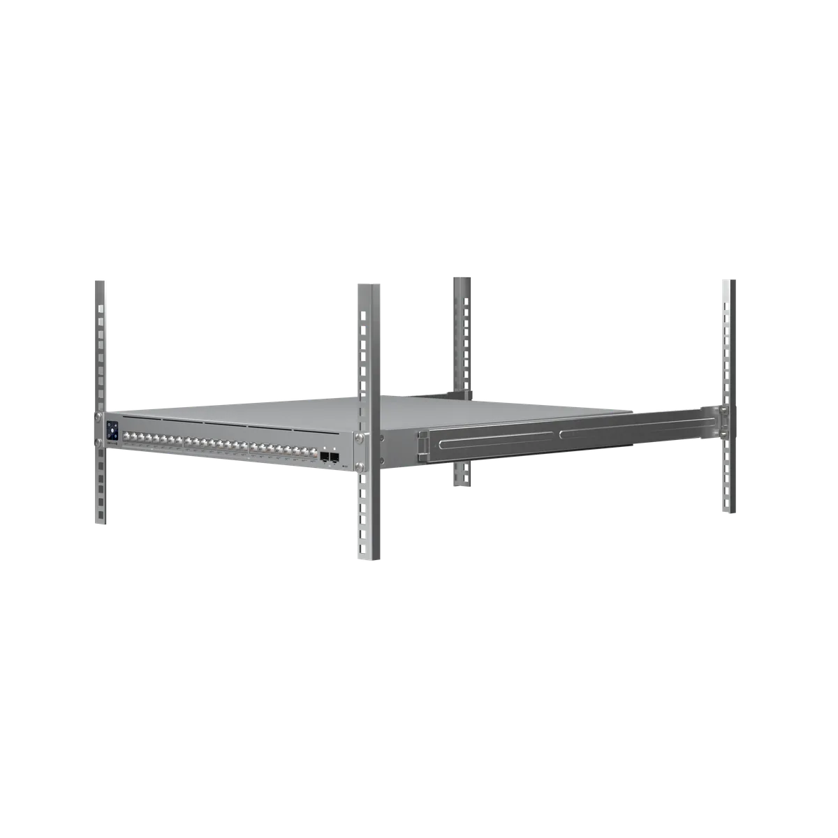 USW-Pro-XG-24-PoE lắp trên ray trượt trong tủ rack USW-Pro-XG-24-PoE lắp trên ray trượt trong tủ rack