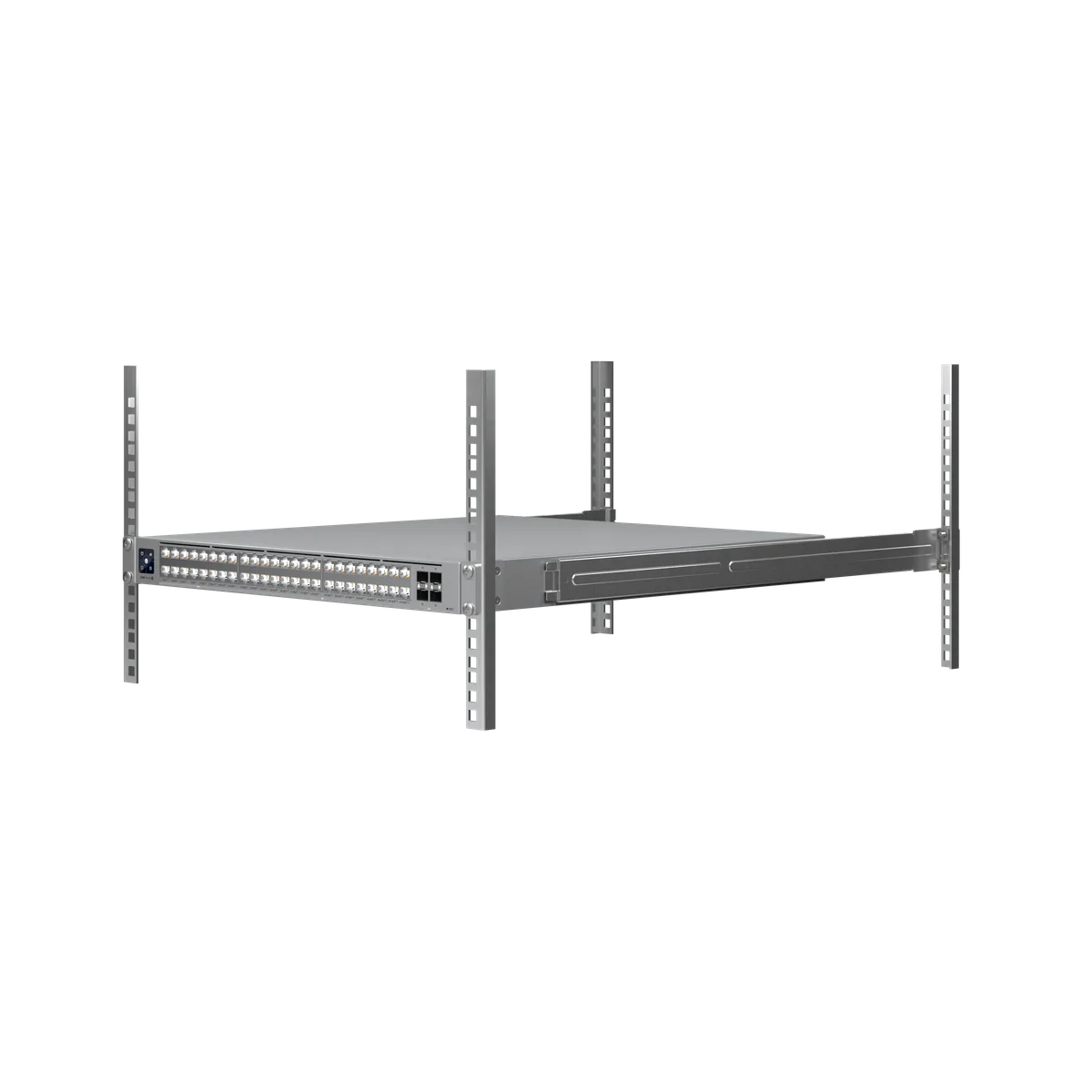 USW-Pro-XG-48-PoE lắp trên ray trượt trong tủ rack USW-Pro-XG-48-PoE lắp trên ray trượt trong tủ rack