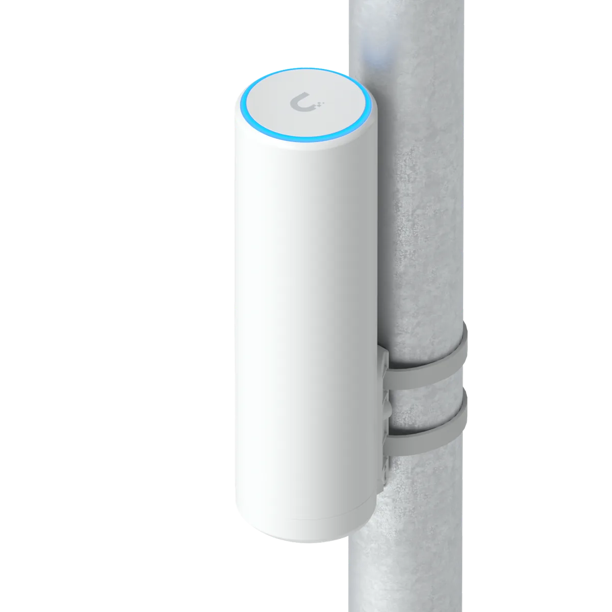 U6 Mesh lắp trên cột bằng dây rút đi kèm U6 Mesh lắp trên cột bằng dây rút đi kèm