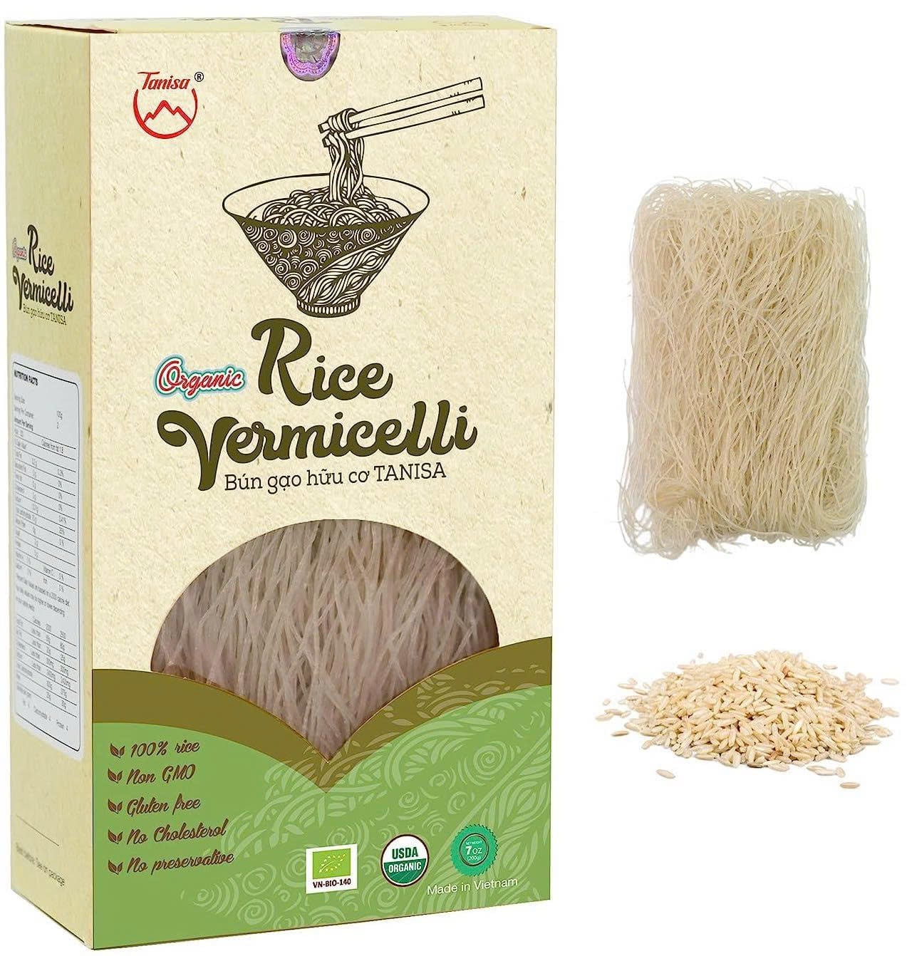 Round rice noodles are rice-based noodle products shaped into thin or thick cylindrical strands. Round rice noodles are rice-based noodle products shaped into thin or thick cylindrical strands.