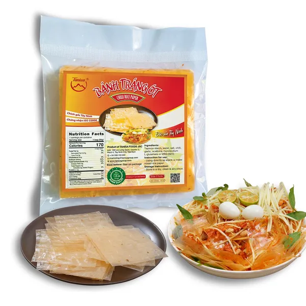 TANISA Organic Combo including Brown Rice Paper Wrapper - Rice Vermicelli  Noodles 