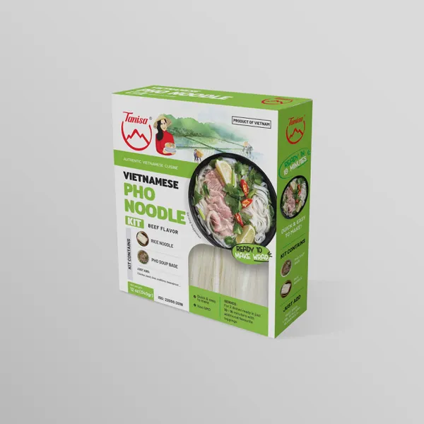 Vietnamese Pho Noodle Kit (Beef Flavor)