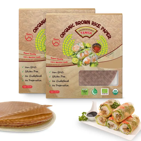ORGANIC BROWN RICE PAPER