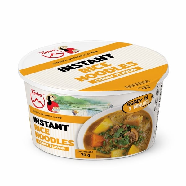 Instant Rice Noodles (Curry Flavor)