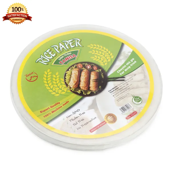 RICE PAPER FOR DEEP-FRIED ( ROUND/SQUARE - 19cm/22cm)