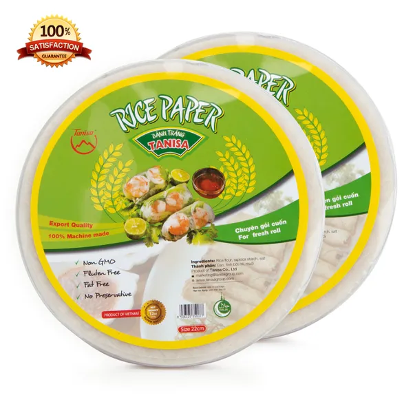 WHITE RICE PAPER 22cm/16cm