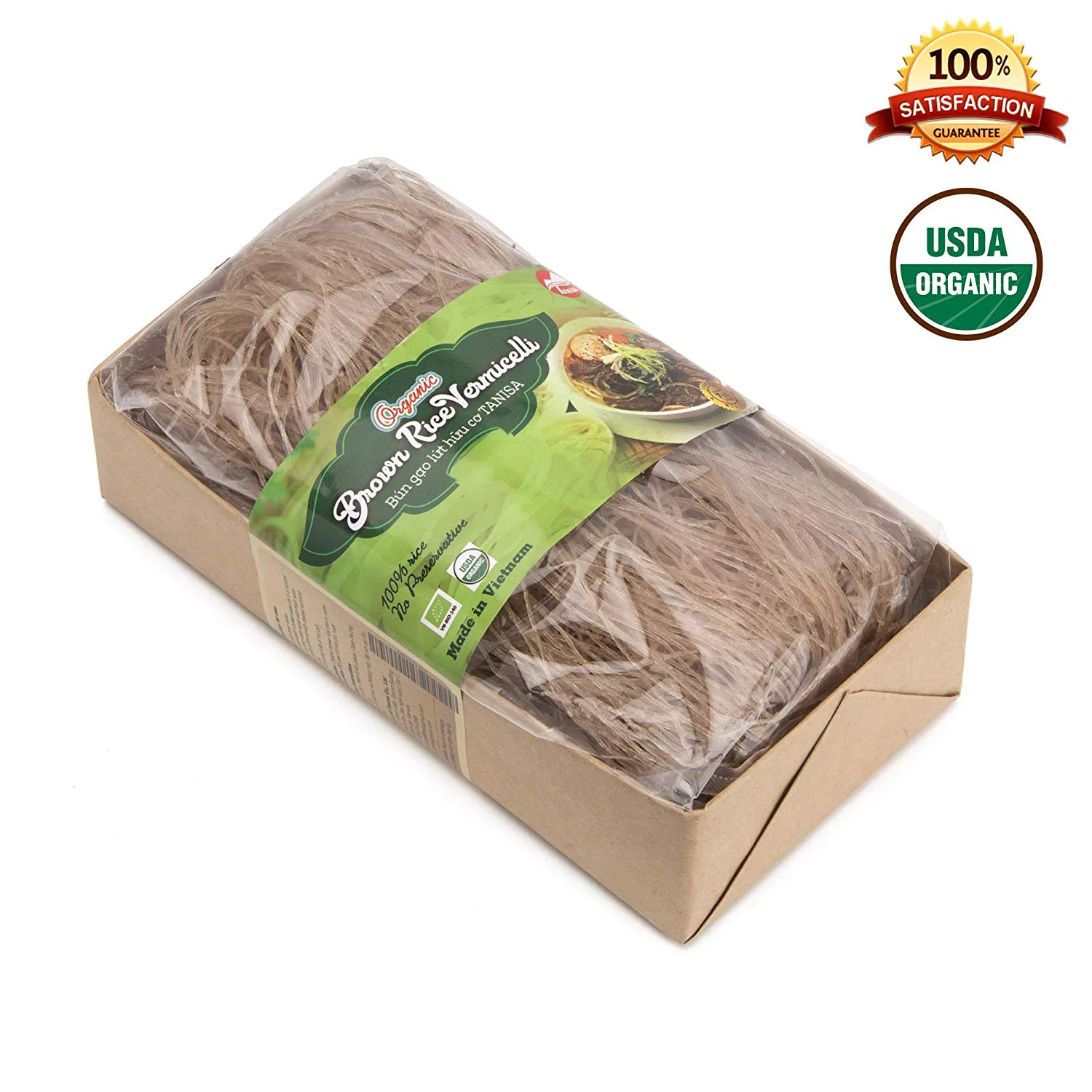 Organic Brown Rice Vermicelli Noodles