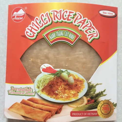 Rice Paper Wrapper - shrimp salt: export strength of Tay Ninh