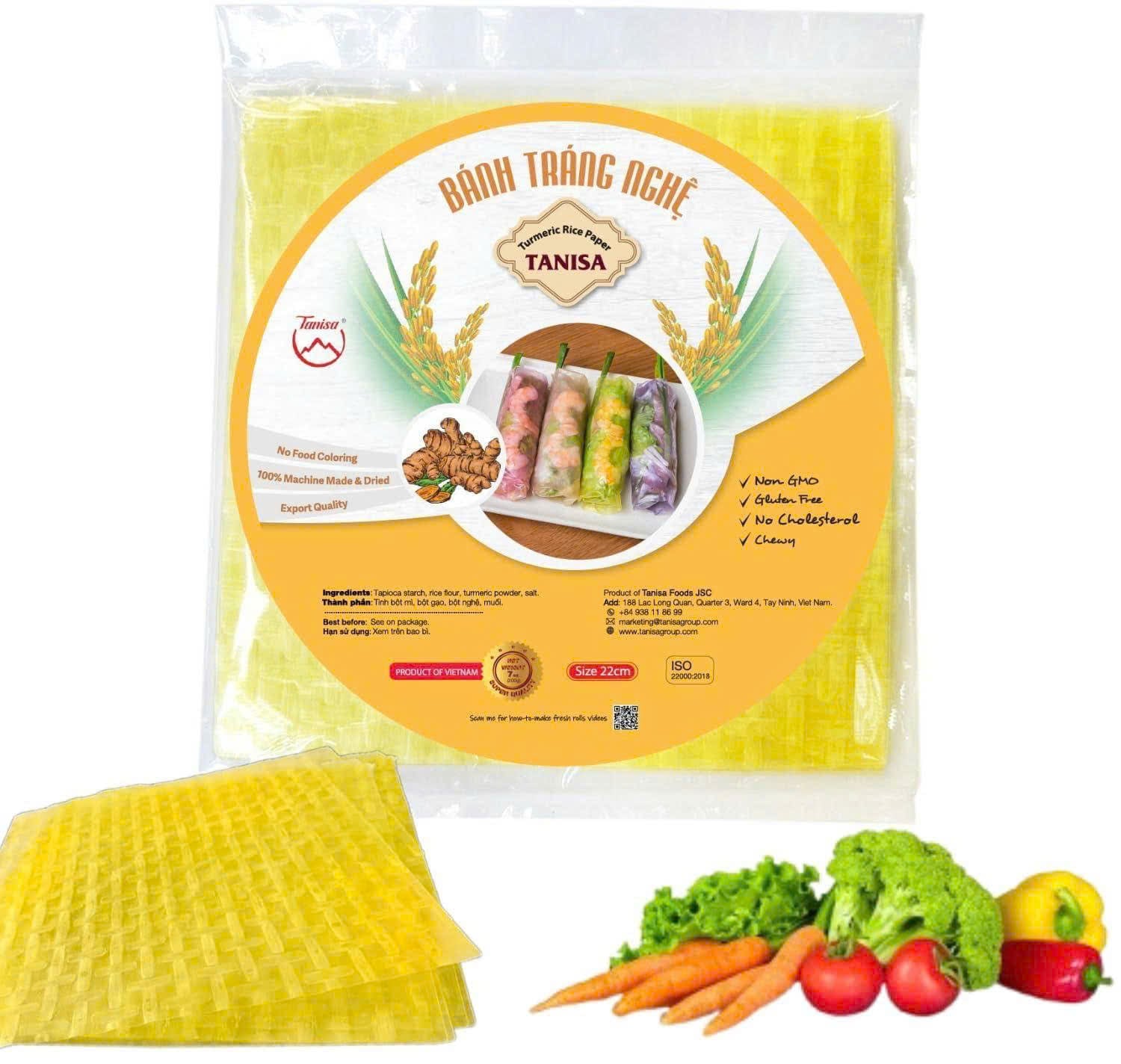 Turmeric Rice Paper Turmeric Rice Paper