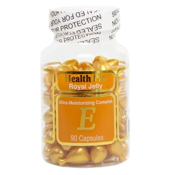 Viên Dưỡng Da Vitamin E Health Pro Royal Jelly Của Mỹ 90 Viên