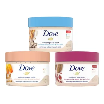 Tẩy Tế Bào Chết Dove Exfoliating Body Polish 225ml (Bản Mỹ)