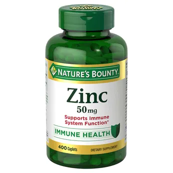 Viên Uống Bổ Sung Kẽm Nature’s Bounty Zinc 50mg 400 Viên