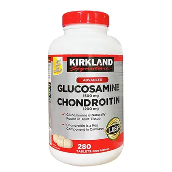 Glucosamine 1500mg & Chondroitin 1200mg hỗ trợ xương khớp của Mỹ 280 viên Kirkland
