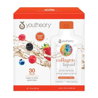 Nước uống Youtheory Collagen Liquid 30 gói x 30ml của Mỹ
