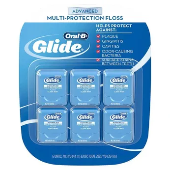 Chỉ Nha Khoa ORAL-B Glide Advanced Multi Protection Floss Clear Vỉ 6 Hộp
