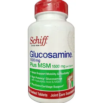 Viên Uống Hỗ trợ xương khớp Schiff Glucosamine 1500mg Plus MSM 1500mg của Mỹ