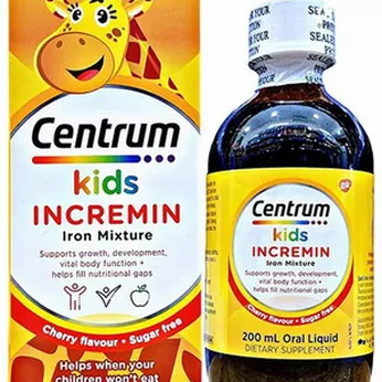 Siro Centrum Kids Incremin Bổ Sung Vitamin Cho Trẻ Biếng Ăn