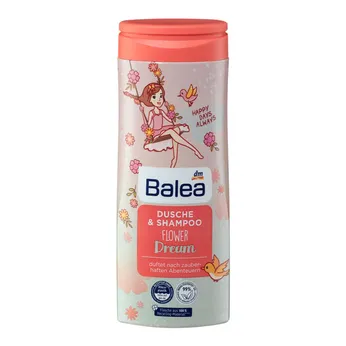 Sữa Tắm Gội Trẻ Em Balea Bé Gái 2in1 Flower Dream 300ml