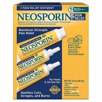 Thuốc Mỡ Kháng Viêm Liền Sẹo Neosporin Dual Action Ointment