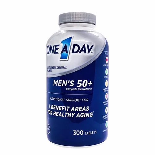 Thực phẩm chức năng Vitamin Cho Nam Giới One A Day Men's 50+ Của Mỹ