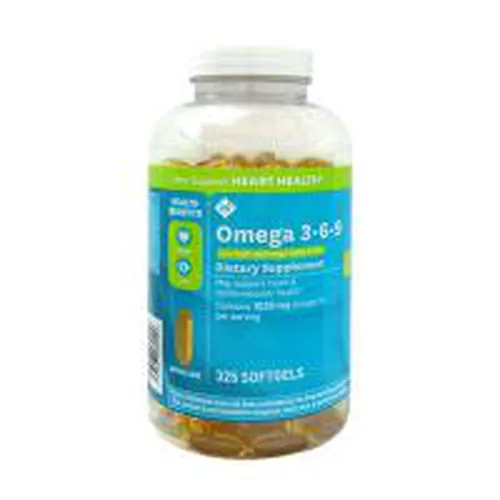 Viên Uống Bổ Sung Dầu Cá Omega 3 6 9 Supports Heart Health Hộp 325 Viên