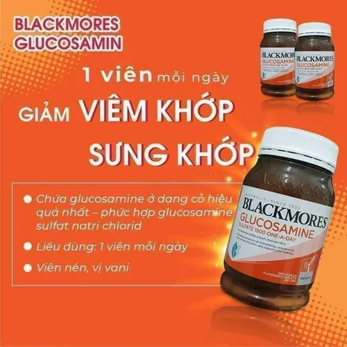 Thuốc Bổ Xương Khớp Blackmores Glucosamine 1500mg Của Úc 