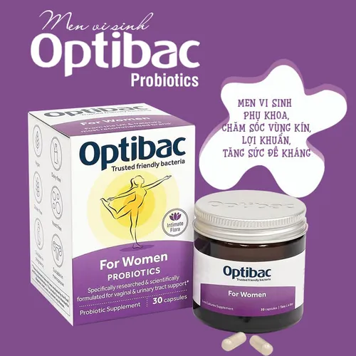 Men vi sinh OptiBac Probiotics 30 viên cho phụ nữ