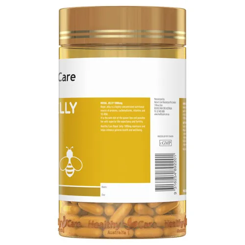 Sữa Ong Chúa Úc Healthy Care Royal Jelly 1000mg 365 Viên
