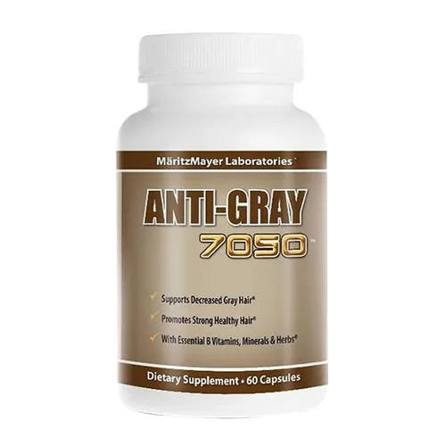 Viên Uống Ngăn Ngừa Hỗ Trợ Điều Trị Tóc Bạc ANTI GRAY 7050 60 Viên