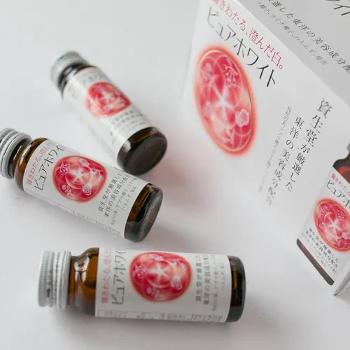 Nước Uống Trắng Da Shiseido Pure White Hộp 10 Chai x 50ML