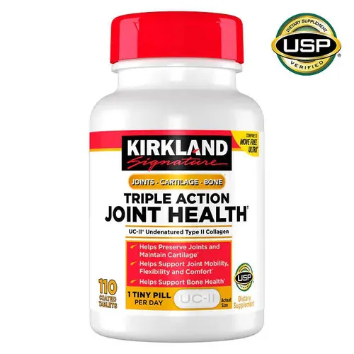 Viên Uống Hỗ Trợ Khớp Kirkland Signature Triple Action UC II Joint Health 110 viên
