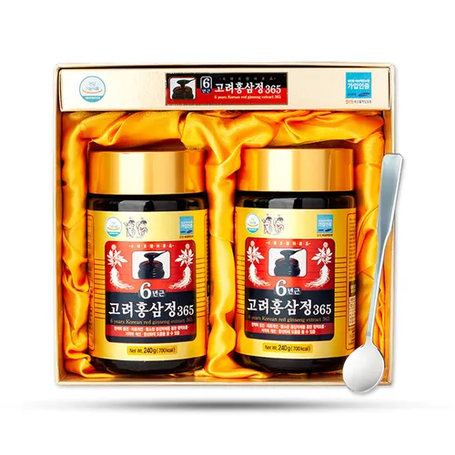 Cao hồng sâm 365 chính hãng Hàn Quốc hộp 2 lọ 240g