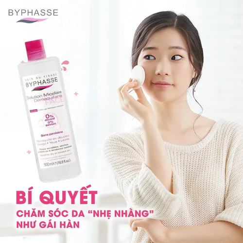 Nước Tẩy Trang Byphasse Solution Micerallaire Face Cho Mọi Loại Da