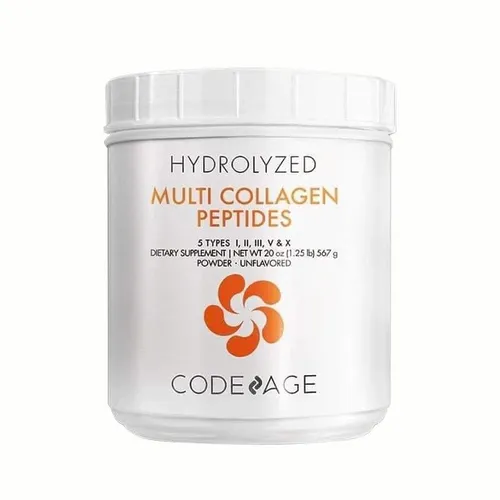 Bột Uống Bổ Sung Collagen Hydrolyzed Multi Collagen Peptides CodeAge 567g
