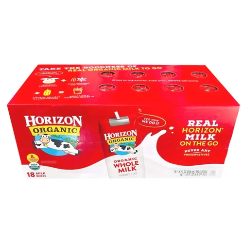 Sữa Tươi Horizon Organic Whole Milk của Mỹ thùng 18 hộp