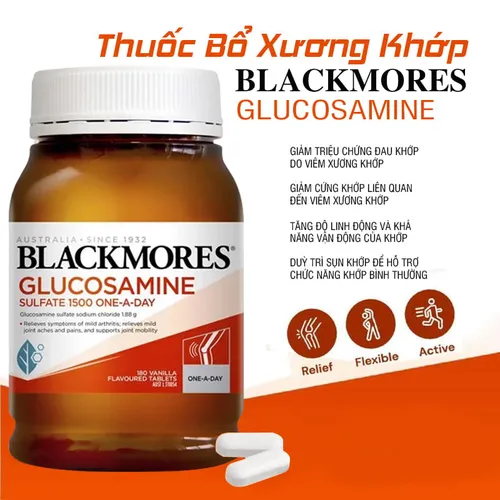 Thuốc Bổ Xương Khớp Blackmores Glucosamine 1500mg Của Úc 