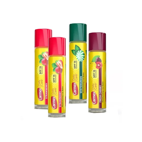Son Dưỡng Môi Carmex Moisturizing Lip Balm Có Mùi