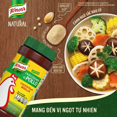 Bột Nêm Knorr Chicken Flavor Bouillon 1.14kg